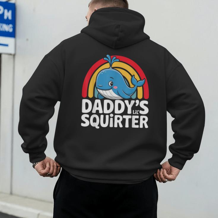 Daddy's Lil Squirter Cute Embarrassing Woman Men's Hoodie Back Print Daddy's Lil Squirter Cute Embarrassing Woman Men's Hoodie Back Print