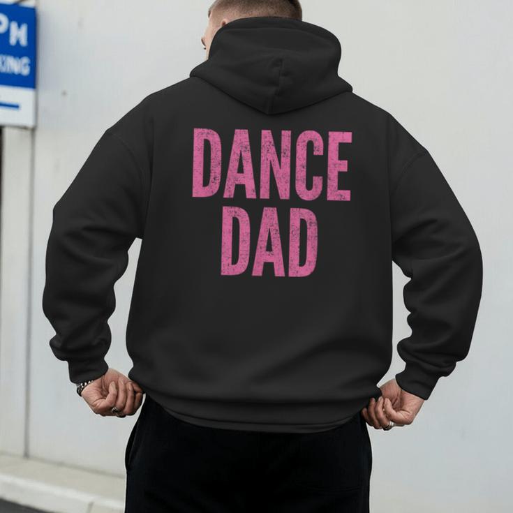 Dance Dad Pink Matching Parents Men's Hoodie Back Print