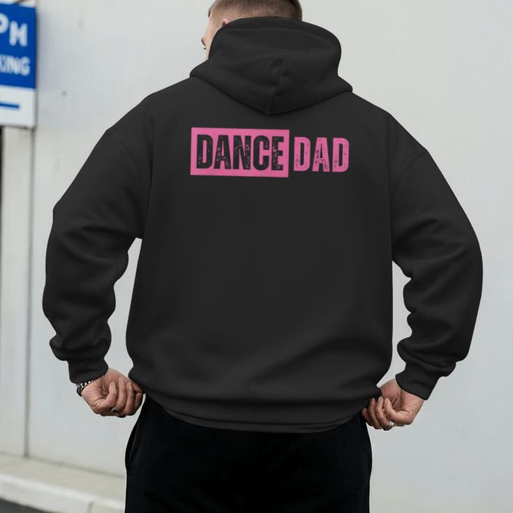 Dance Dad Pink Men's Hoodie Back Print Dance Dad Pink Men's Hoodie Back Print