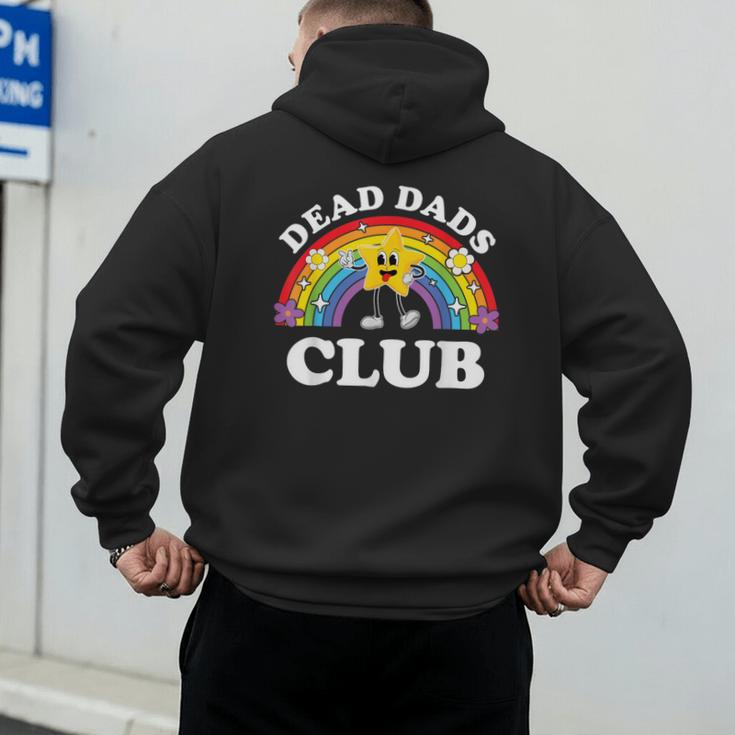 Dead Dads Club Inappropriate Cringe Adult Raunchy Men's Hoodie Back Print Dead Dads Club Inappropriate Cringe Adult Raunchy Men's Hoodie Back Print