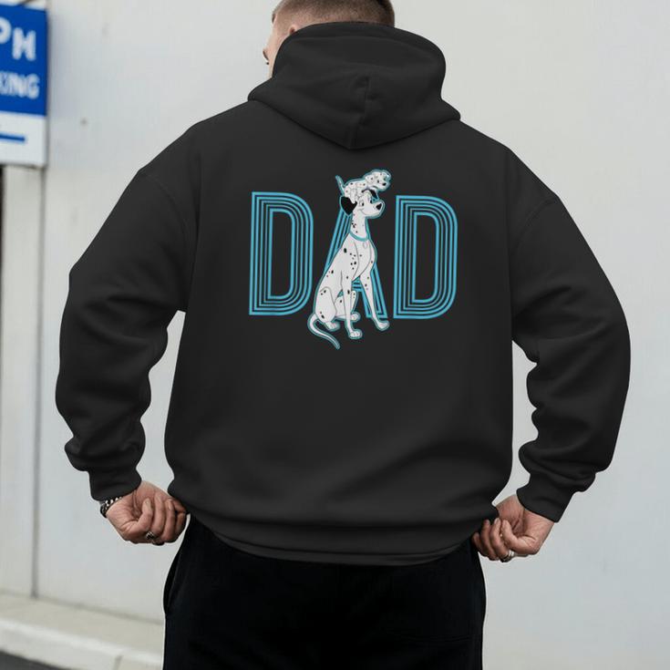 Disney 101 Dalmatians Pongo And Penny Dad Men's Hoodie Back Print