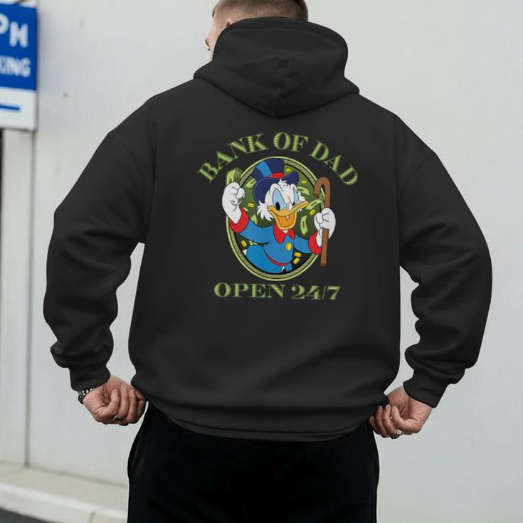 Disney DuckTales Bank Of Dad Small Men's Hoodie Back Print Disney DuckTales Bank Of Dad Small Men's Hoodie Back Print