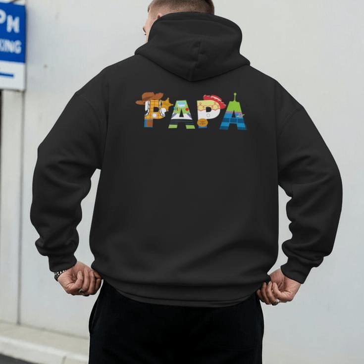 Disney And Pixar’s Toy Story Papa Father’s Day Dad Birthday Men's Hoodie Back Print
