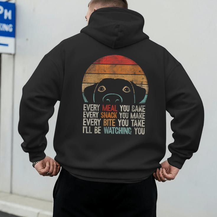Dog Lover Dog Humor Dog Mom Dog Dad Men's Hoodie Back Print