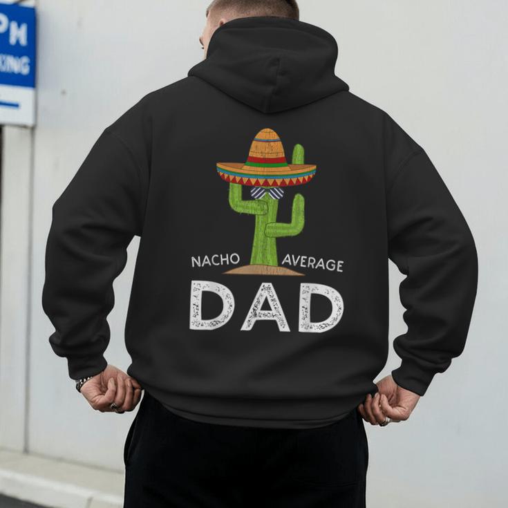 Fun Hilarious Dad Joke Saying Dad Humor Men's Hoodie Back Print