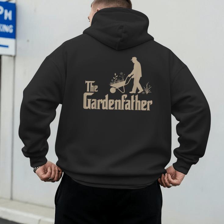Gardening For Men Gardener Dad The Gardenfather Men's Hoodie Back Print