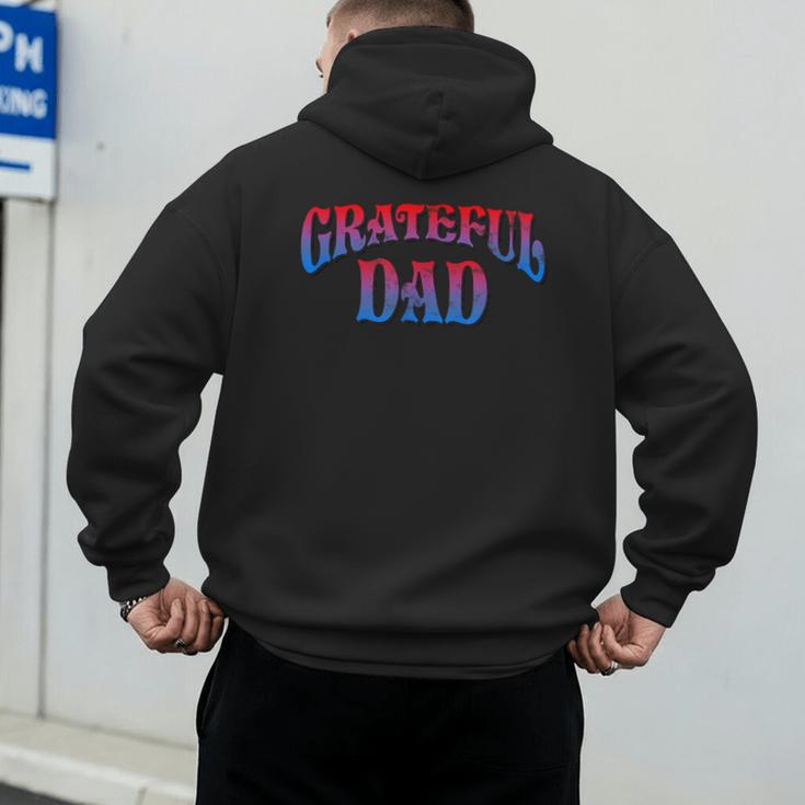 Grateful Dads World's Greatest Dad Fathers Day Men's Hoodie Back Print