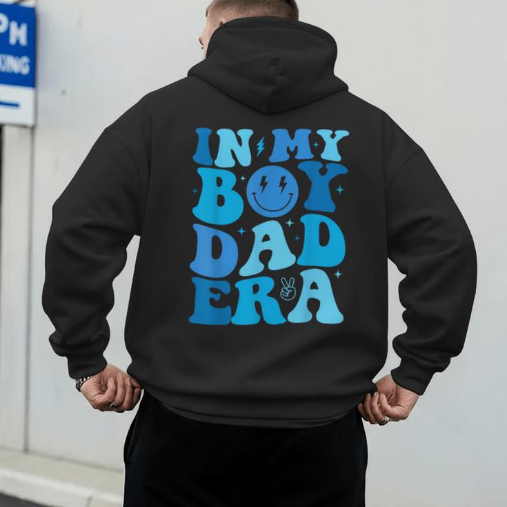 Groovy In My Boy Dad Era For Fathers Day Men's Hoodie Back Print