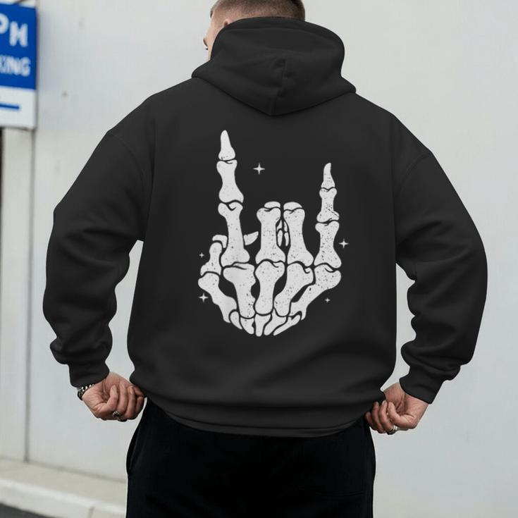 Just A Dad Who Always Came Back 2 Sided Skeleton Men's Hoodie Back Print Just A Dad Who Always Came Back 2 Sided Skeleton Men's Hoodie Back Print