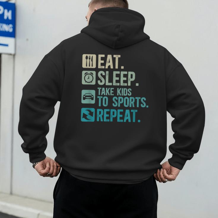 Take Kids To Sports Dad Sports Father Sport Dad Men's Hoodie Back Print Take Kids To Sports Dad Sports Father Sport Dad Men's Hoodie Back Print