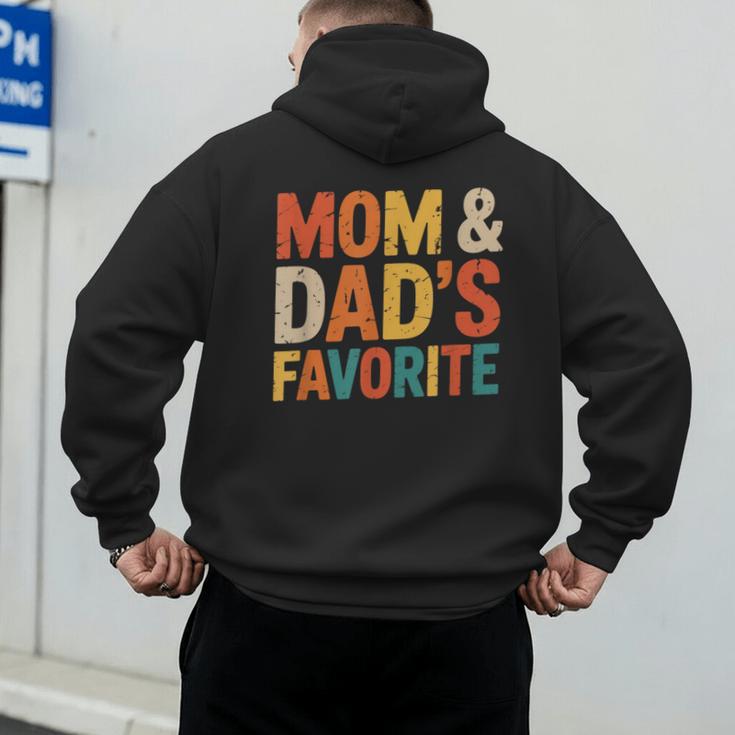 Mom & Dad's Favorite Men's Hoodie Back Print