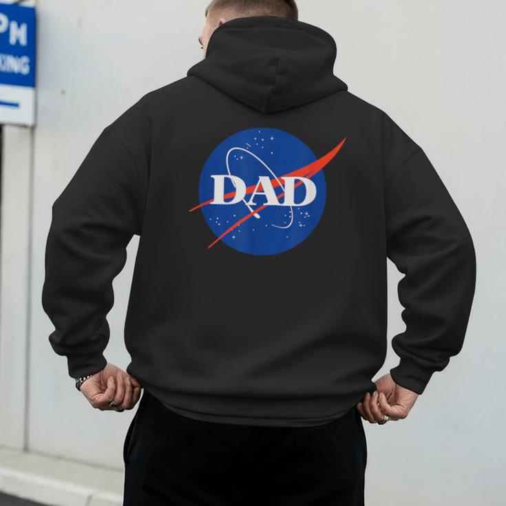 NASA Inspired DAD Meatball Men's Hoodie Back Print