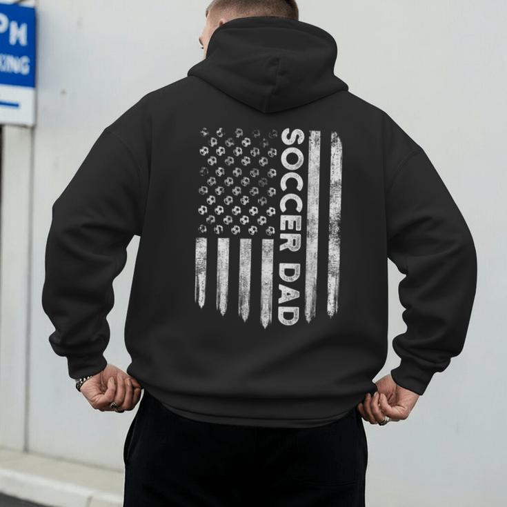 New First Time Dad To Be Symbol Tools Soccer Daddy DA1 Men's Hoodie Back Print