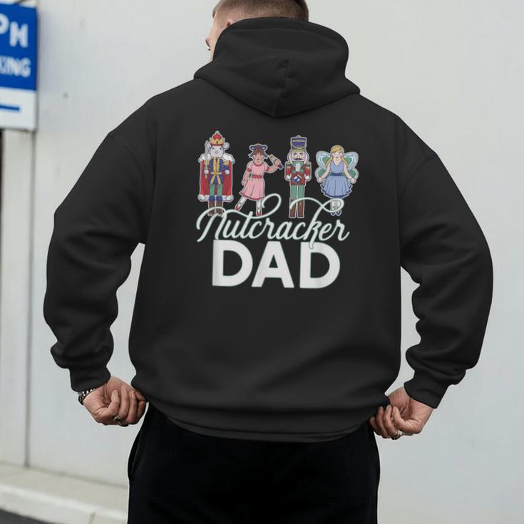NUTCRACKER DAD Fun Christmas Ballet Parent Meme Men's Hoodie Back Print NUTCRACKER DAD Fun Christmas Ballet Parent Meme Men's Hoodie Back Print