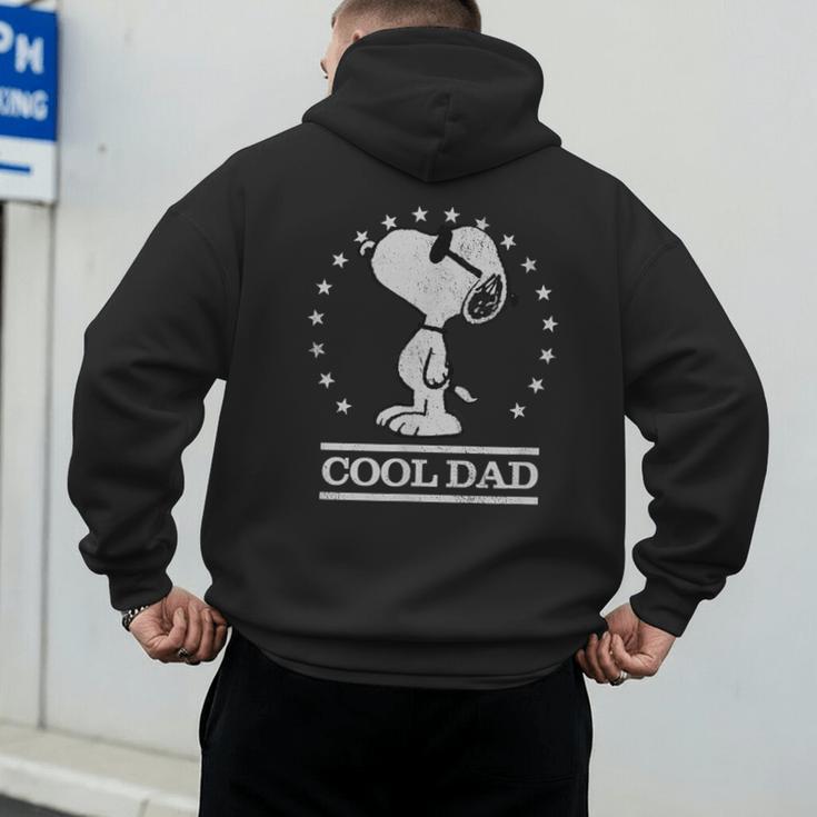 Peanuts Snoopy Cool Dad Men's Hoodie Back Print