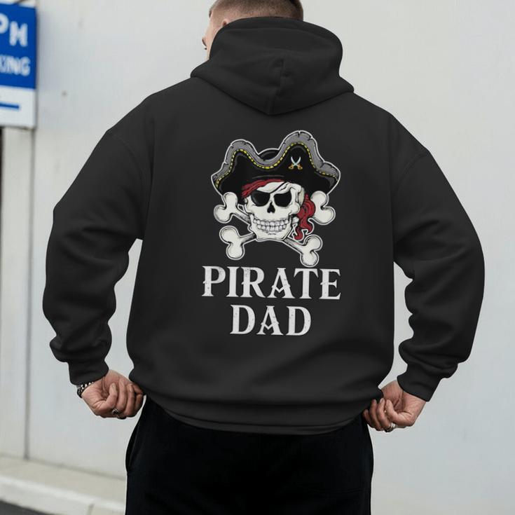 Pirate Father Pirate Dad Halloween Men's Hoodie Back Print Pirate Father Pirate Dad Halloween Men's Hoodie Back Print