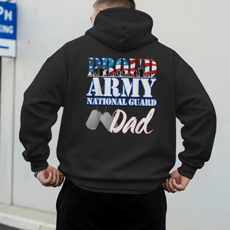 Proud Army National Guard Dad Fathers Day Shirt Men Men's Hoodie Back Print Proud Army National Guard Dad Fathers Day Shirt Men Men's Hoodie Back Print