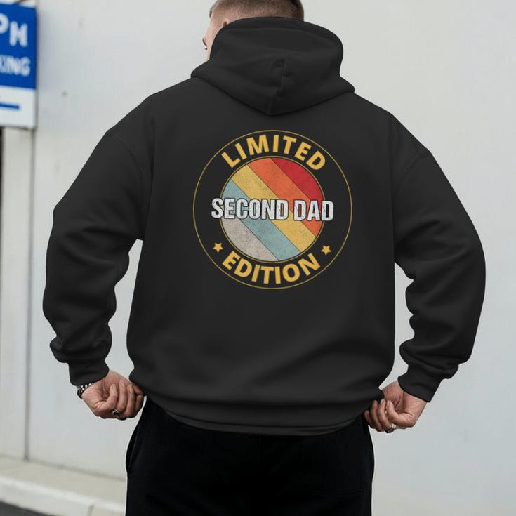 Second Dad Men's Hoodie Back Print Second Dad Men's Hoodie Back Print
