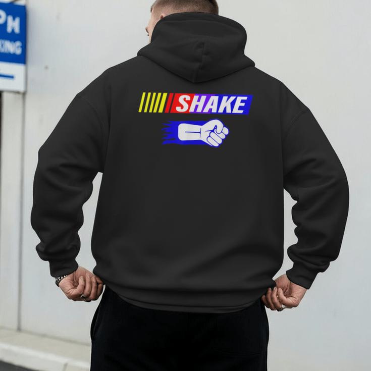 Shake And Bake Family Lover Dad Daughter Son Matching Men's Hoodie Back Print