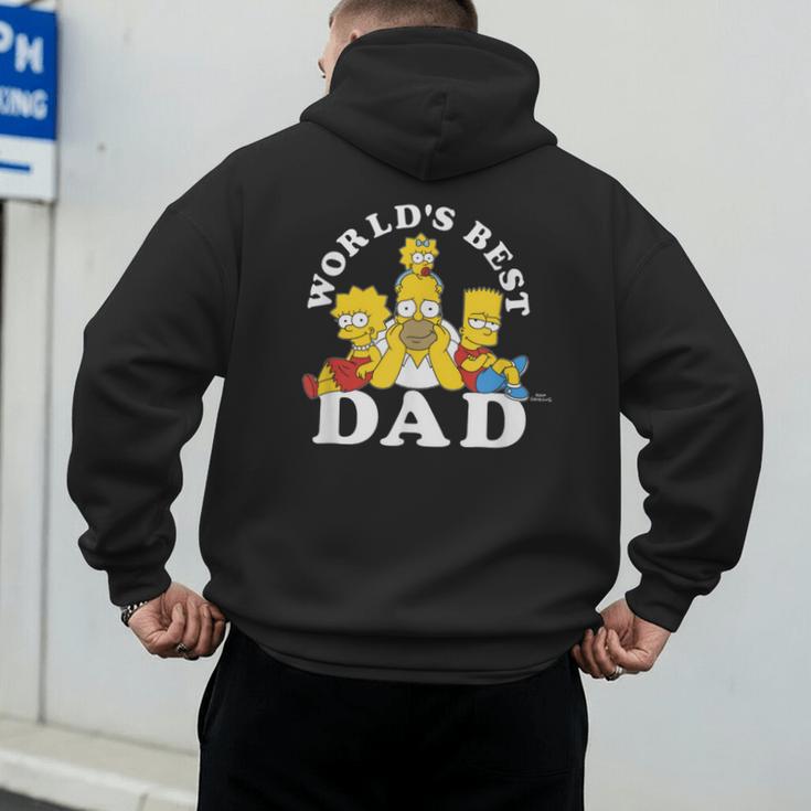 The Simpsons World's Best Dad Father's Day Group V2 Small Men's Hoodie Back Print The Simpsons World's Best Dad Father's Day Group V2 Small Men's Hoodie Back Print