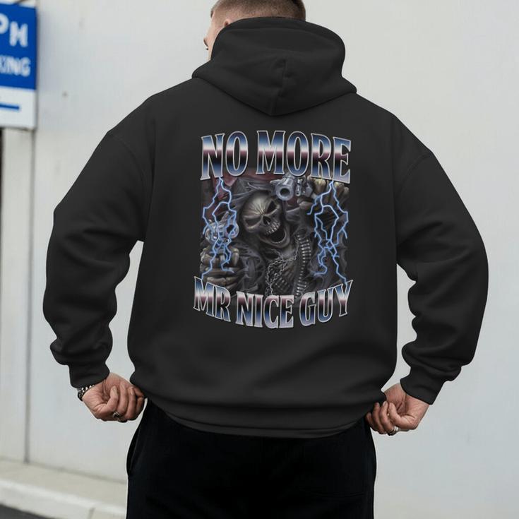 Skeleton No More Mr Nice Guy Meme Men Dad Papa Men's Hoodie Back Print Skeleton No More Mr Nice Guy Meme Men Dad Papa Men's Hoodie Back Print