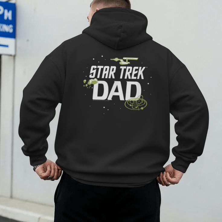 Star Trek Father's Day Star Trek Dad Icons Men's Hoodie Back Print