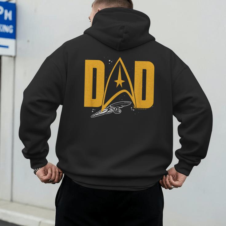 Star Trek Starfleet Dad Men's Hoodie Back Print