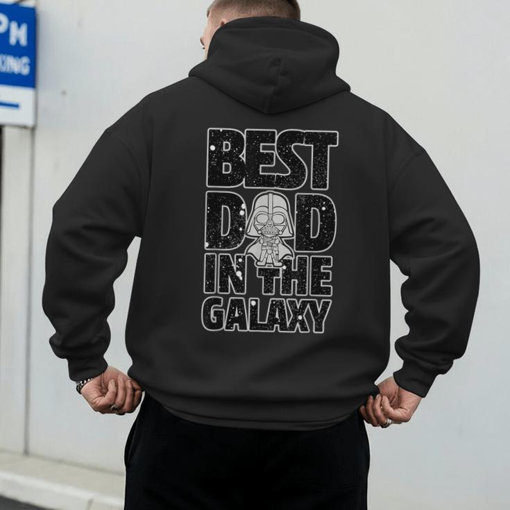 Star Wars Best Dad In The Galaxy Darth Vader Men's Hoodie Back Print Star Wars Best Dad In The Galaxy Darth Vader Men's Hoodie Back Print