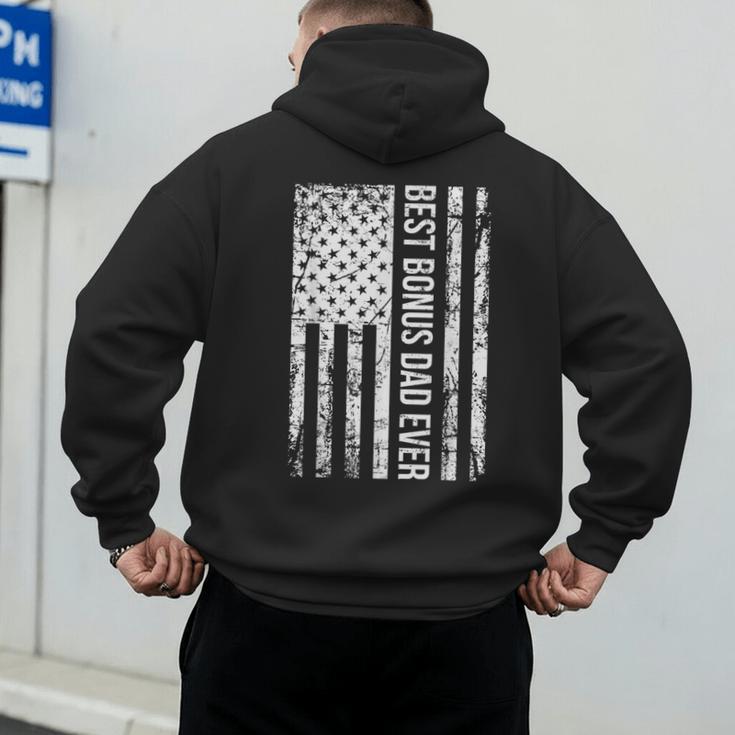 Step Dad Men's Hoodie Back Print