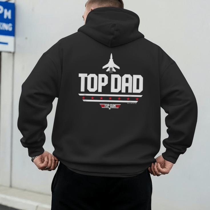 Top Gun Father's Day Top Dad Men's Hoodie Back Print Top Gun Father's Day Top Dad Men's Hoodie Back Print
