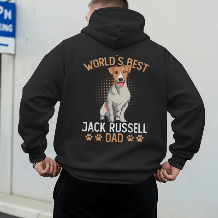 World´s Best Jack Russell Terrier Dad Dog Owner Men Men's Hoodie Back Print World´s Best Jack Russell Terrier Dad Dog Owner Men Men's Hoodie Back Print