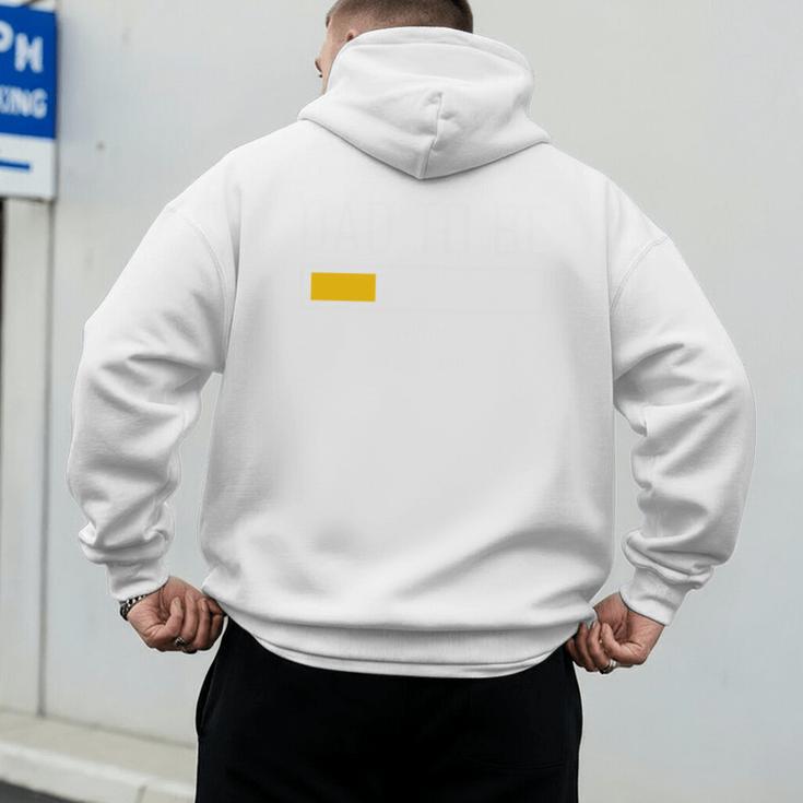 Best Expecting Dad Dad To Be Men's Hoodie Back Print