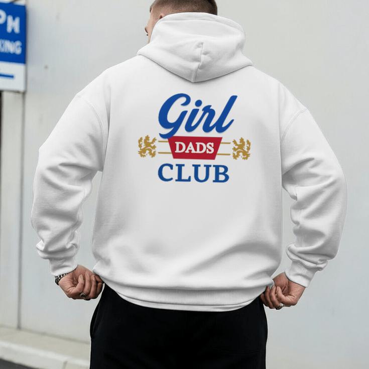Cool Dads Club Father's Day Shirt From Daughter Son Men's Hoodie Back Print