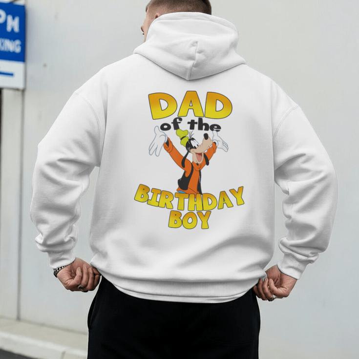 Disney Mickey & Friends Goofy Dad Of The Birthday Boy Men's Hoodie Back Print