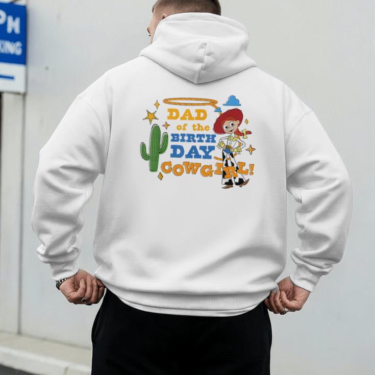 Disney And Pixar's Toy Story Dad Of The Birthday Cowgirl Men's Hoodie Back Print