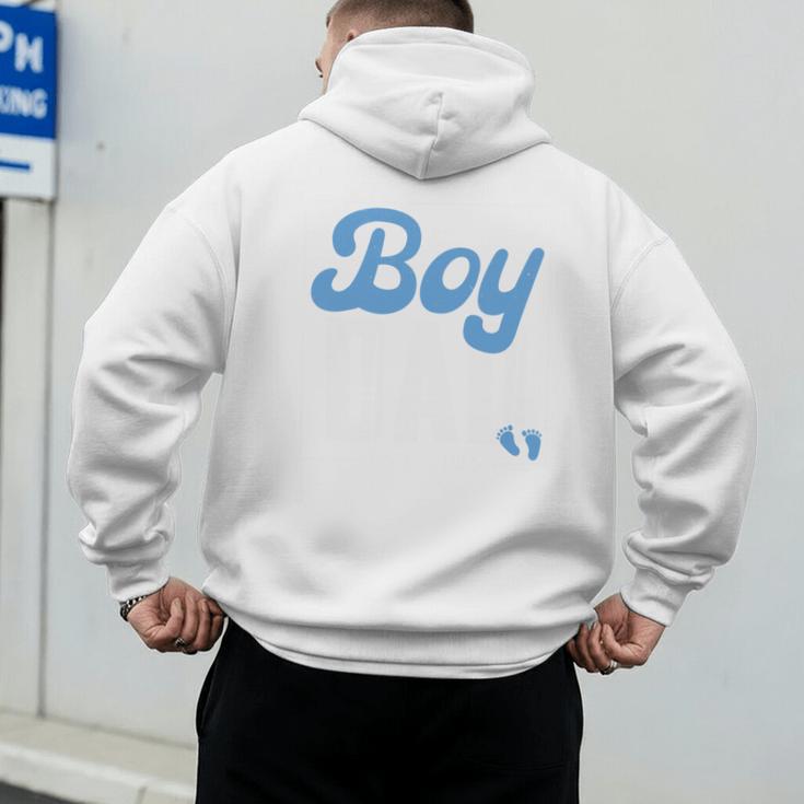 Expecting Dad Of Boy Est 2026 Father's Day Son-Dad To Be Men Men's Hoodie Back Print Expecting Dad Of Boy Est 2026 Father's Day Son-Dad To Be Men Men's Hoodie Back Print