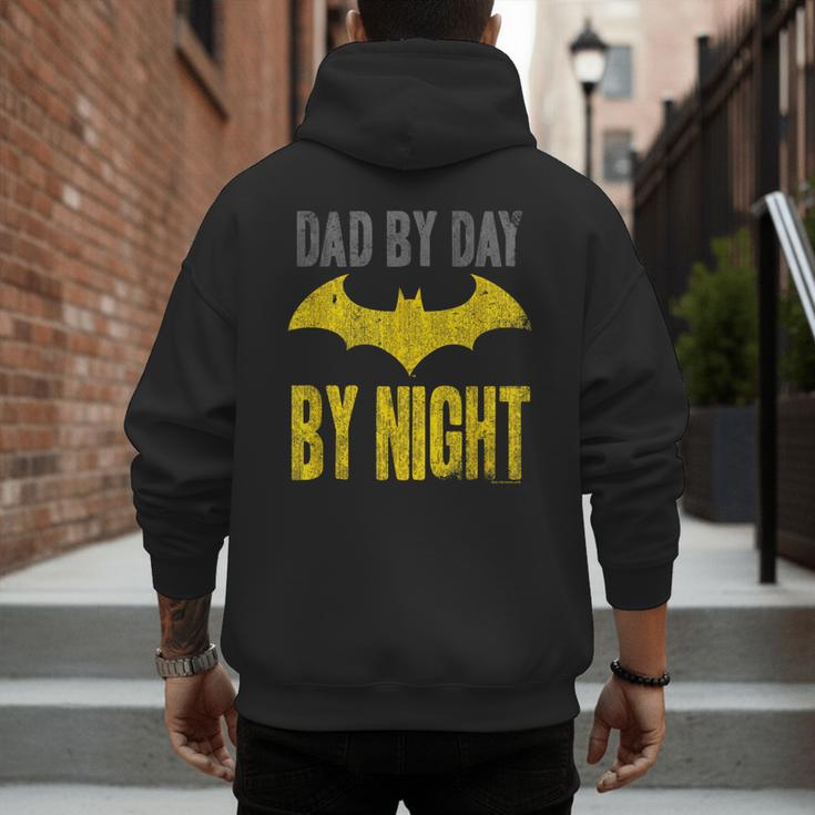 Batman Dad By Day Men's Hoodie Back Print