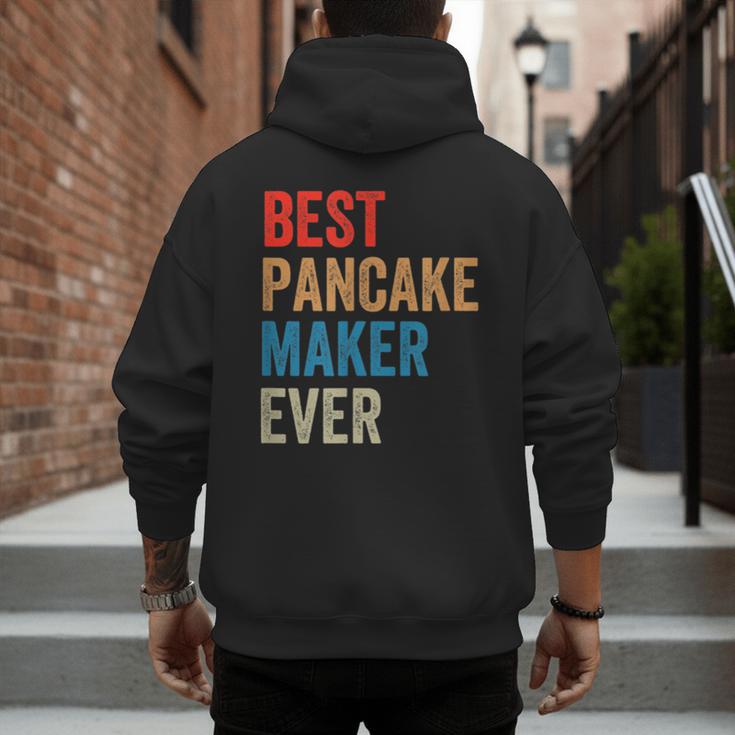 Best Pancake Maker Ever Baking For Baker Dad Or Mom Men's Hoodie Back Print Best Pancake Maker Ever Baking For Baker Dad Or Mom Men's Hoodie Back Print
