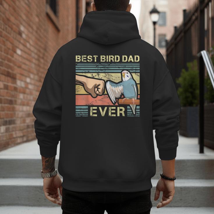 Budgie Dad Bird Lover Father Animal Enthusiast Bird Guy Men's Hoodie Back Print Budgie Dad Bird Lover Father Animal Enthusiast Bird Guy Men's Hoodie Back Print