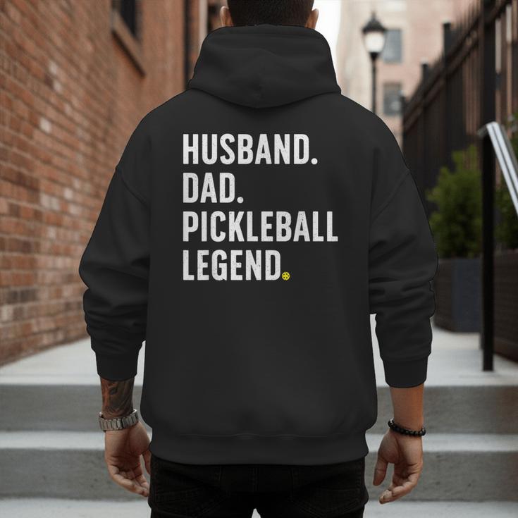 Cool Pickleball For Men Husband Dad Legend Pickleball Player Men's Hoodie Back Print Cool Pickleball For Men Husband Dad Legend Pickleball Player Men's Hoodie Back Print