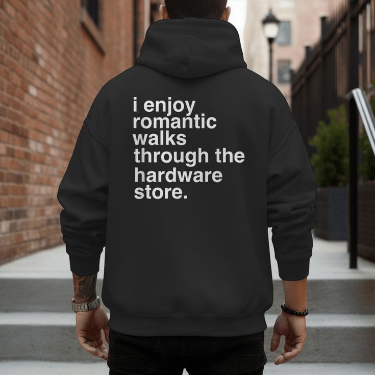 Dad Handyman Hardware Store Tools Men's Hoodie Back Print