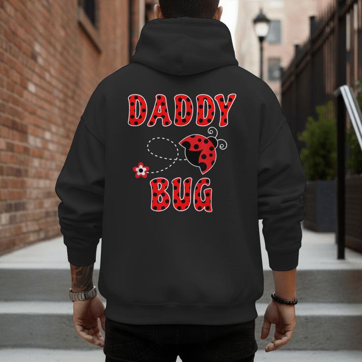 Daddy Bug Ladybug Dad Men's Hoodie Back Print Daddy Bug Ladybug Dad Men's Hoodie Back Print