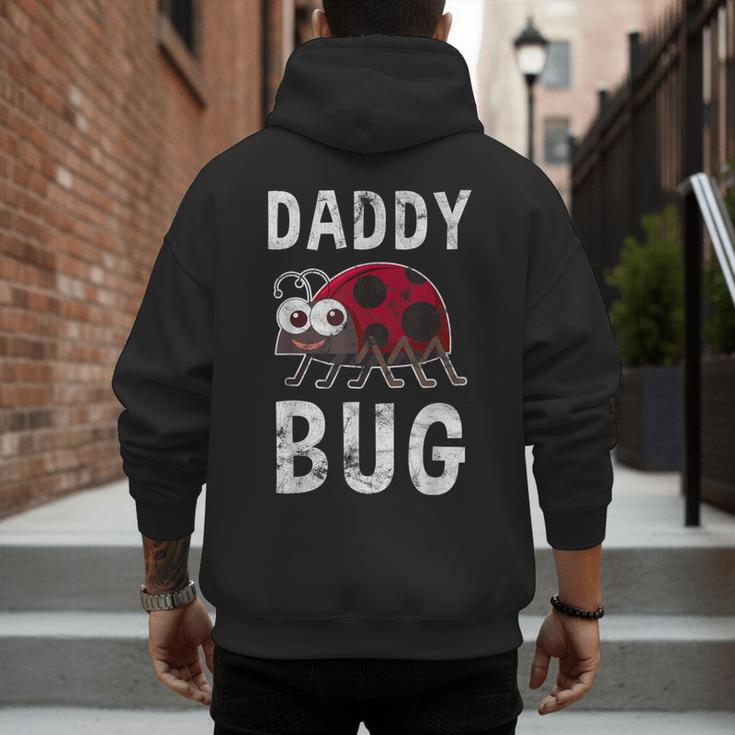 Daddy Bug Ladybug Lover Cute Dad Small Men's Hoodie Back Print Daddy Bug Ladybug Lover Cute Dad Small Men's Hoodie Back Print