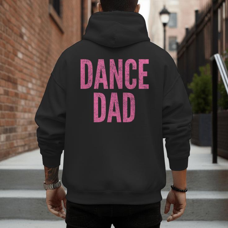 Dance Dad Pink Matching Parents Men's Hoodie Back Print