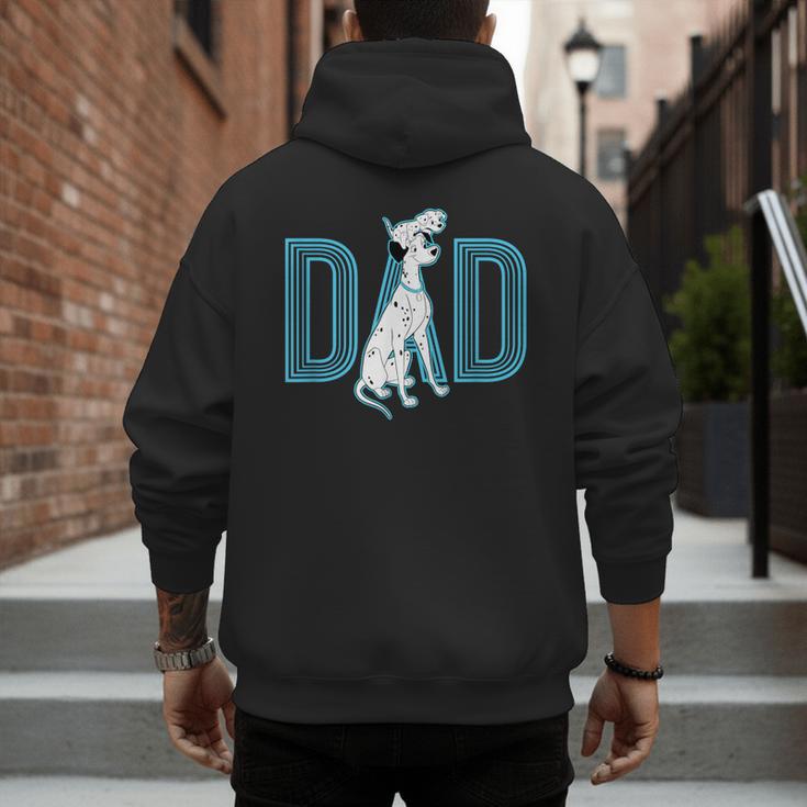 Disney 101 Dalmatians Pongo And Penny Dad Men's Hoodie Back Print