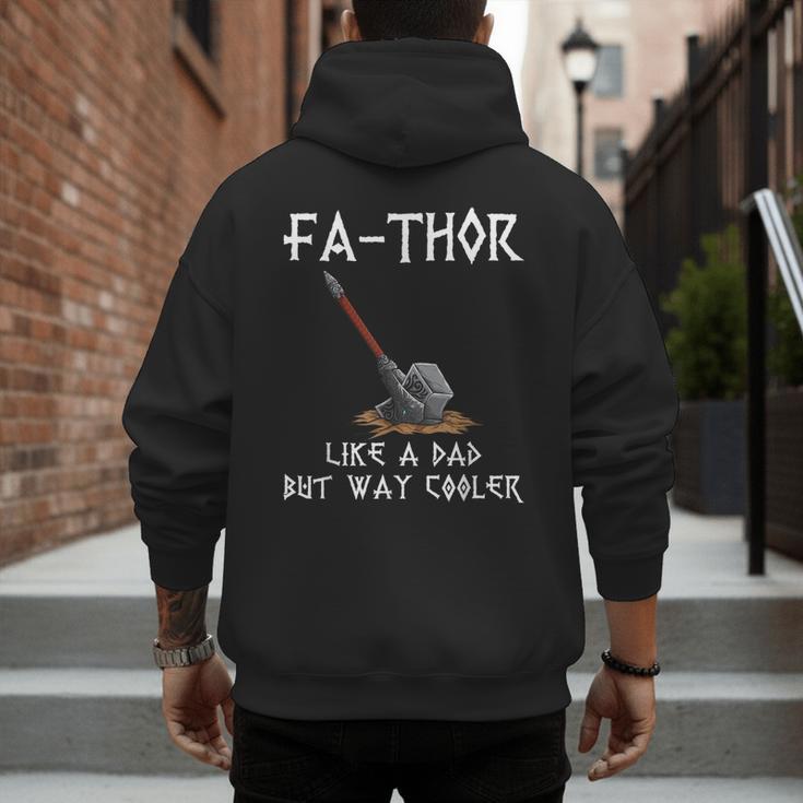 FA-Thor Fathers Day Tshirt Dad Father Men's Hoodie Back Print FA-Thor Fathers Day Tshirt Dad Father Men's Hoodie Back Print