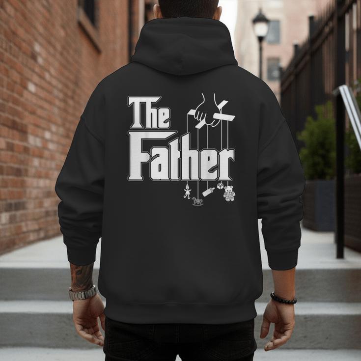 The Father New Daddy Expecting Baby T-Shirt Men's Hoodie Back Print