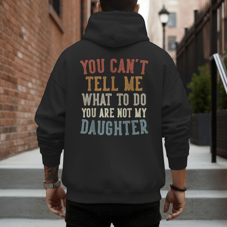 Father's Day Dad From Daughter Daddy Men's Hoodie Back Print