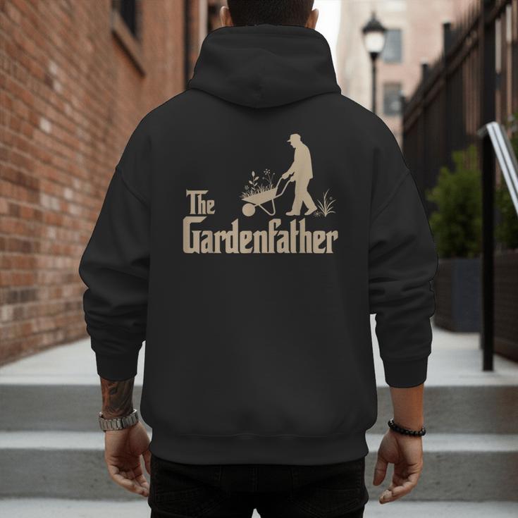 Gardening For Men Gardener Dad The Gardenfather Men's Hoodie Back Print