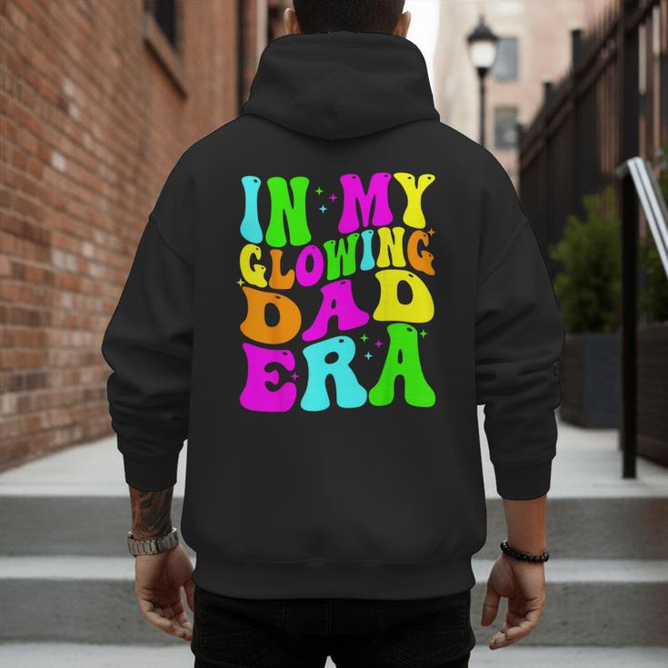 In My Glowing Dad Era Groovy Colorful Bright Men's Hoodie Back Print